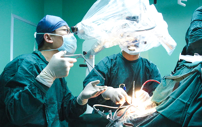 Specialized for surgical microscopes
